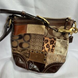 Coach: Women’s patchwork Circa 2007, Brown and Tan